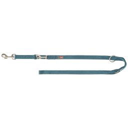 Correa extensible Trixie Premium, petróleo - Talla XS - S: 200 cm de largo, 15 mm de ancho