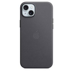 Apple Funda de Trenzado Fino con MagSafe Negra para iPhone 15 Plus