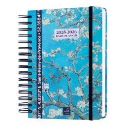 Agenda Escolar 2025/2026 Dia Pagina A5 12 Meses Van Gogh Museum
