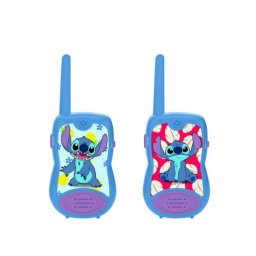 Walkie-talkie infantil Lexibook TW12D alcance 200m 2 canales multicolor diseño Stitch