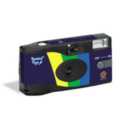 Cámara analógica compacta GT Photo GT27FL 135mm 31mm 1/125s Flash Integrado Negro/Azul