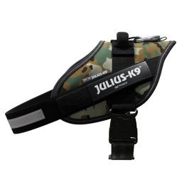 Arnés Julius-K9 IDC®-Power camuflaje para perros - Talla M: Contorno del pecho 58 - 76 cm
