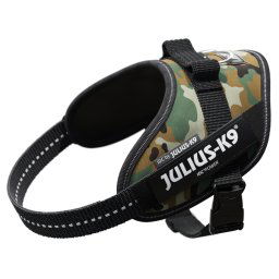 Arnés Julius-K9 IDC®-Power camuflaje para perros - Talla S: Contorno del pecho 49 - 67 cm