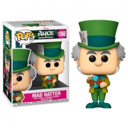 Figura Funko Disney Alicia en el País de las Maravillas Sombrerero Loco Vinilo 9 cm