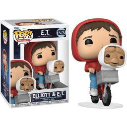 Funko Pop Movies E.T Elliot con E.T en Bicicleta