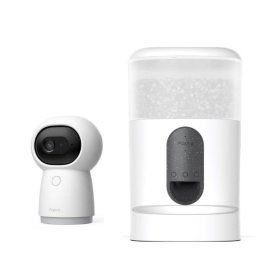 Aqara Camera Hub G3 Cámara 2K WiFi Zigbee 3.0 + C1 Comedero Inteligente para Mascotas 4L
