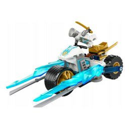 Set LEGO Ninjago Moto de Hielo de Zane 71816 Suspensión Trasera y Minifigura Exclusiva