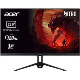 Acer Monitor PC Gaming 60cm (23,8') Nitro KG243YG0bmix, 120 Hz Full HD ZeroFrame IPS, AdaptiveSync. Negro