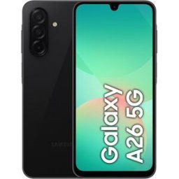 Samsung Galaxy A26 5G 6GB + 128GB Móvil libre. Negro 128 GB + 6 GB RAM