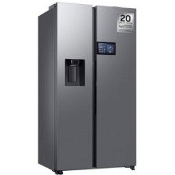 Samsung Frigorífico Americano Bespoke AI 178cm Balda Botellero 621L Clase E Inox RS90F64EETEF. Inox