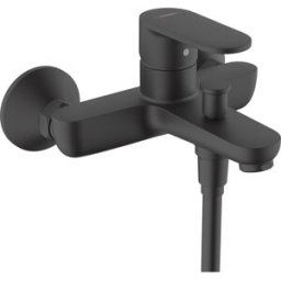 Hansgrohe Grifo monomando para bañera o ducha Vernis Blend . Negro mate