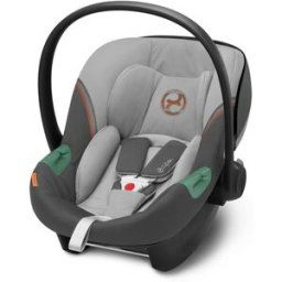 Cybex Silla de coche Aton S2 i-Size (45 - 87 cm). Gris metalizado niño