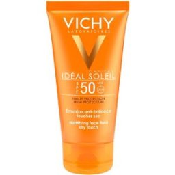 Vichy Emulsión Rostro Tacto Seco Idéal Soleil SPF 50 . 50 ml
