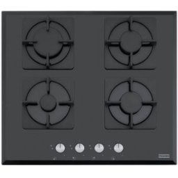 Franke Placa gas 4 quemadores - FHNS 604 4G BK C. Negro