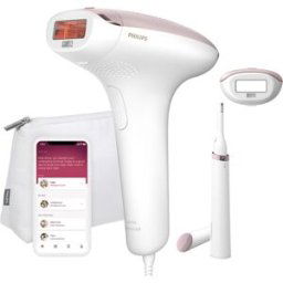 Philips Depiladora IPL Lumea Serie 7000, depilación permanente, luz pulsada, 1 cabezal, cuerpo. Blanco