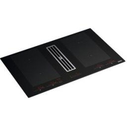 Franke Placa inducción con 4 zonas de cocción, con extractor integrado - 3400705336. Cristal negro