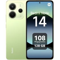 Xiaomi Redmi Note 14 6GB + 128GB móvil libre. Verde Lima 128 GB + 6 GB RAM