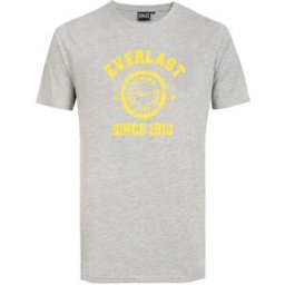 Everlast Camiseta hombre Horton Front Graphic . Gris / Naranja S