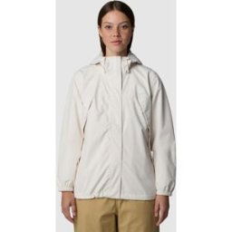 The North Face Chaqueta impermeable de mujer Antora . Blanco S