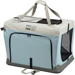 Beeztees Transportín para perros Travel Time. Azul 60 cm