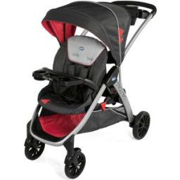 Chicco Silla de paseo Stroll'in'2 Lava rojo/negro. Rojo / Negro niño