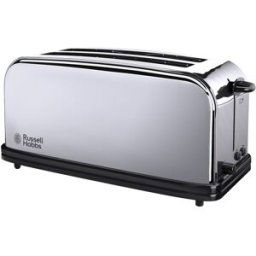 Russell Hobbs Tostador Chester con ranuras largas para 4 rebanadas.