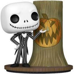 Funko Figura Pop Deluxe Jack con H.Town Door Disney Pesadilla Antes de Navidad.