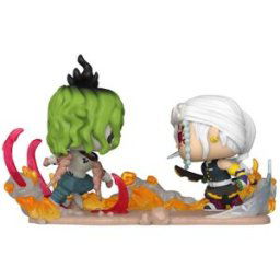 Funko Figura Pop set2 Tengen Uzui&Gyutaro Demon Slayer.