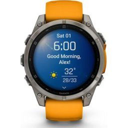 Garmin Reloj Smartwatch fenix 8 47mm Zafiro Amoled .
