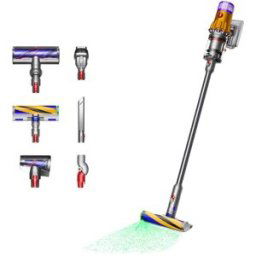 Dyson Aspirador de escoba recargable V12 Detect Slim™ Absolute Hierro/Níquel.
