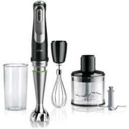 Braun Batidora de mano Minipimer MultiQuick 9 MQ9135XI SmartSpeed avanzado. Negro