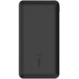 Belkin Power Bank de 3 puertos 10K + cable USB-A a USB-C. Negro