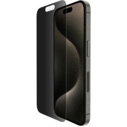 Belkin Protector de pantalla Tempered Glass Privacy para iPhone 15 Pro.