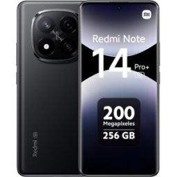Xiaomi Redmi Note 14 Pro+ 5G 8GB + 256GB móvil libre. Negro Medianoche 256 GB + 8 GB RAM