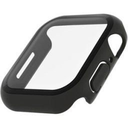Belkin Protector de pantalla con revestimiento y borde protector para Apple Watch 41 mm. Negro