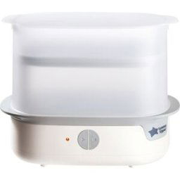Tommee Tippee Esterilizador Advanced de vapor eléctrico (para 6 Biberones) blanco. Blanco niño