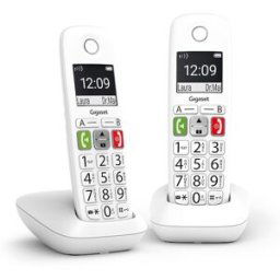 Siemens Teléfono inalámbrico E290 DUO. Blanco