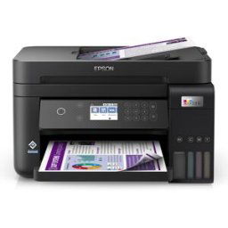 Epson Impresora Multifunción rellenable tinta EcoTank ET-3850, Wi-Fi, Impresión a doble cara. Negro