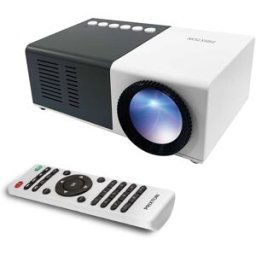 Prixton Proyector portátil Cinema Mini Full HD 900 lúmenes. Negro / Blanco