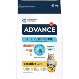 Advance Pienso para gatos Adult Sensitive salmón y arroz. 3 Kg