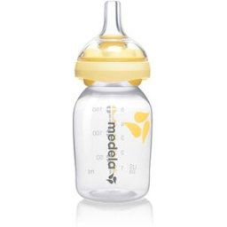 Medela Biberón leche materna con Tetina Calma. Cristal 150 ml