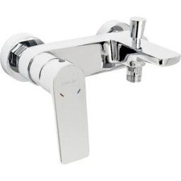 CLEVER Grifo monomando de Baño + Ducha Vogue Xtreme. Cromo niño