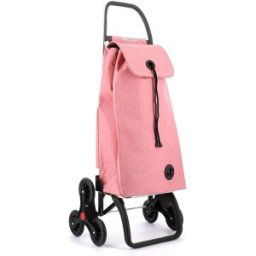 Rolser Carro de la compra I-Max Tweed 6 Ruedas Sube Escaleras . Coral