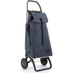 Rolser Carro de la compra I-Max Tweed 2 Ruedas Plegable . Azul marino
