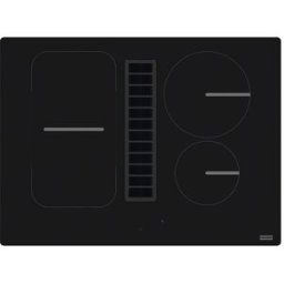 Franke Placa de inducción 4 zonas de cocción con extractor integrado - 3400678203. Negro