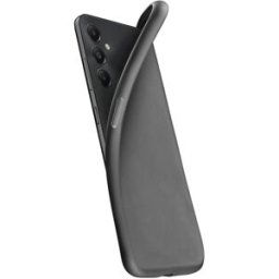 Cellular Line Carcasa de goma suave negra Cellularline Chroma para Samsung Galaxy A15/A15 5G.