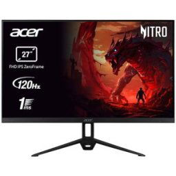 Acer Monitor PC Gaming 69cm (27') Nitro KG273G0bmix, 120 Hz Full HD ZeroFrame IPS, AdaptiveSync. Negro