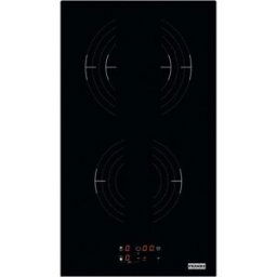Franke Placa modular vitrocerámica 1080669347 con 2 zonas de cocción. Negro