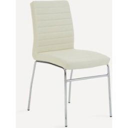 El Corte Inglés Silla de cocina en símil piel Lago . Blanco