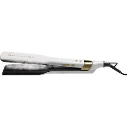 bellissima Plancha de pelo Steam Elixir con Tecnología Stean Active Care. Blanco / Dorado